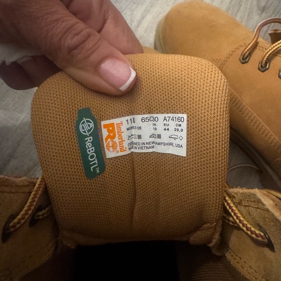 Timberland PRO Men's Wheat Boots - Picture 5 of 5